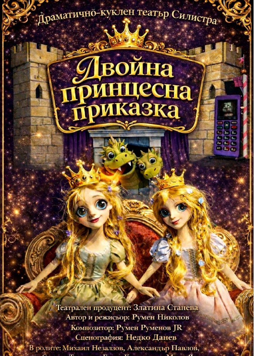 Плакат: Двойна принцесна приказка