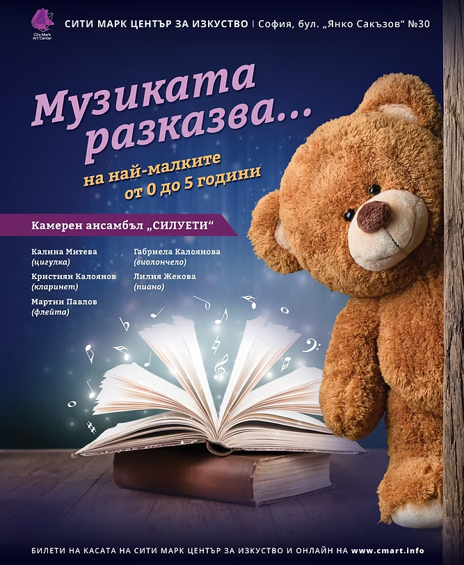 Плакат: МУЗИКАТА РАЗКАЗВА