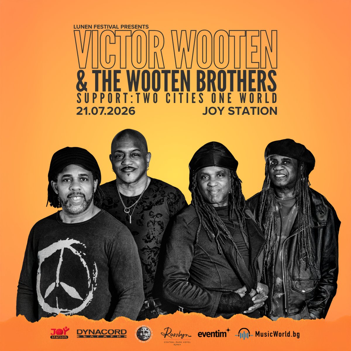 Плакат: Victor Wooten и the Wooten Brothers в Joy Station