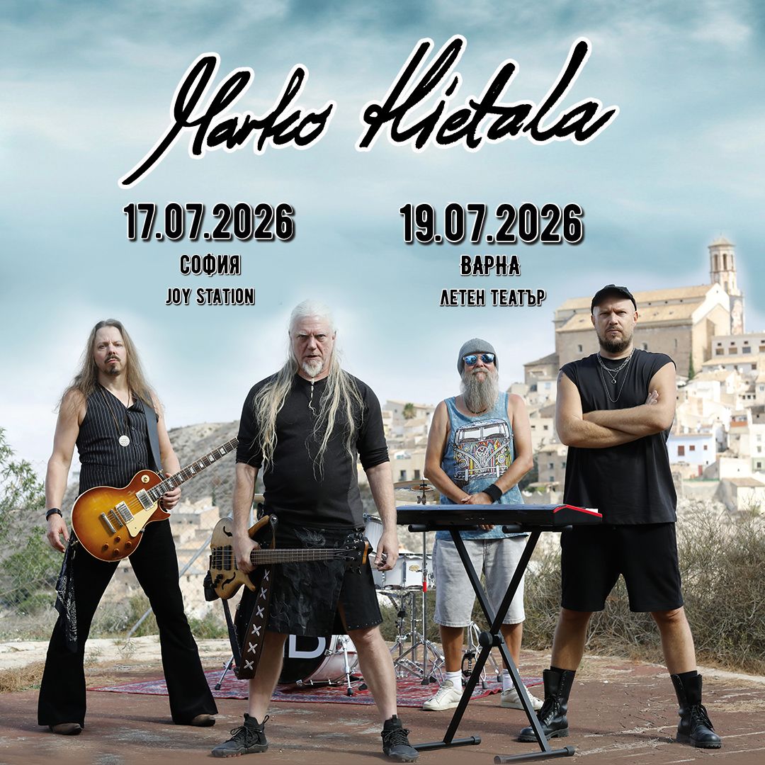 Плакат: MARKO HIETALA се завръща в България с ‘Roses From The Deep Tour’