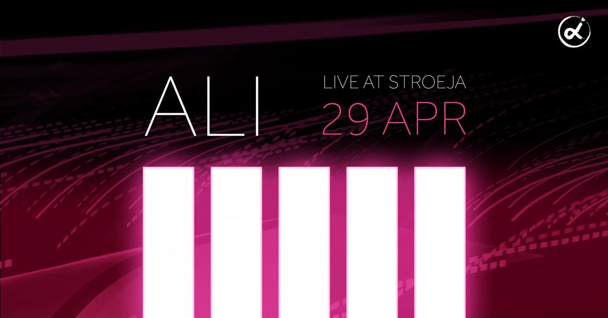 Плакат: Ali Live