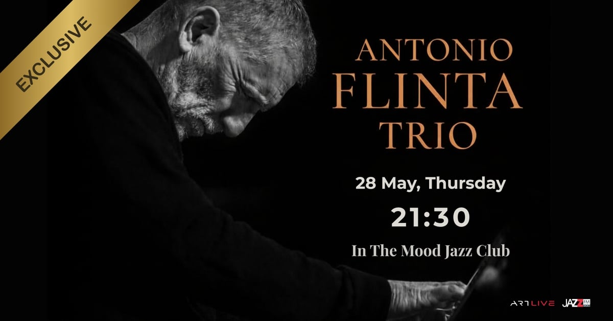 Плакат: Antonio Flinta Trio - Modern European Jazz with Latin Roots