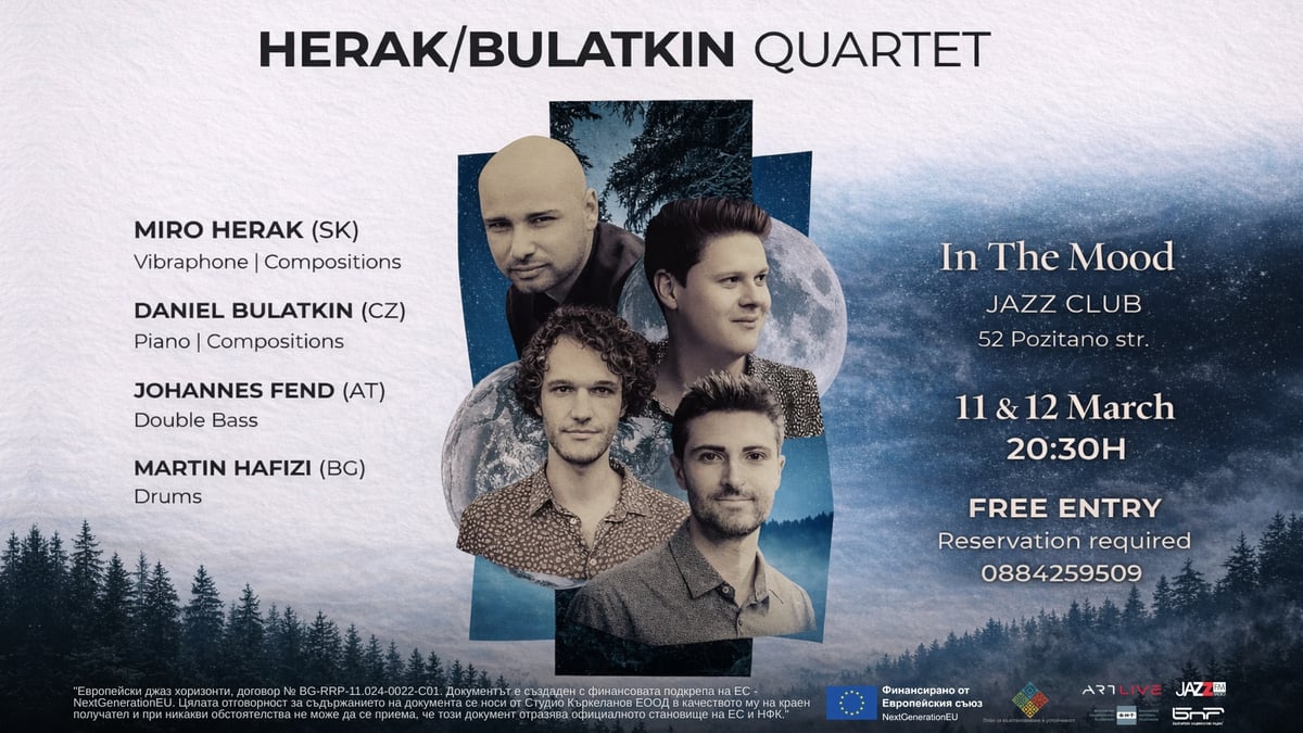 Плакат: HERAK / BULATKIN QUARTET - First show