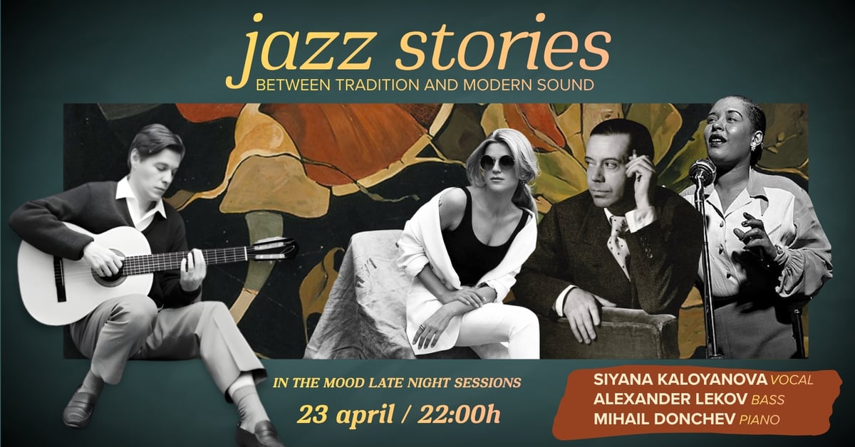 Плакат: In The Mood Late Night Sessions: Jazz Stories – Between Tradition and Modern Sound