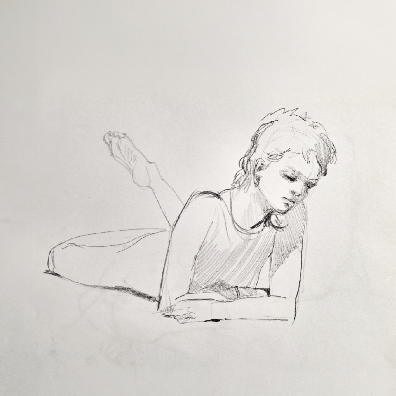 Плакат: LIFE DRAWING