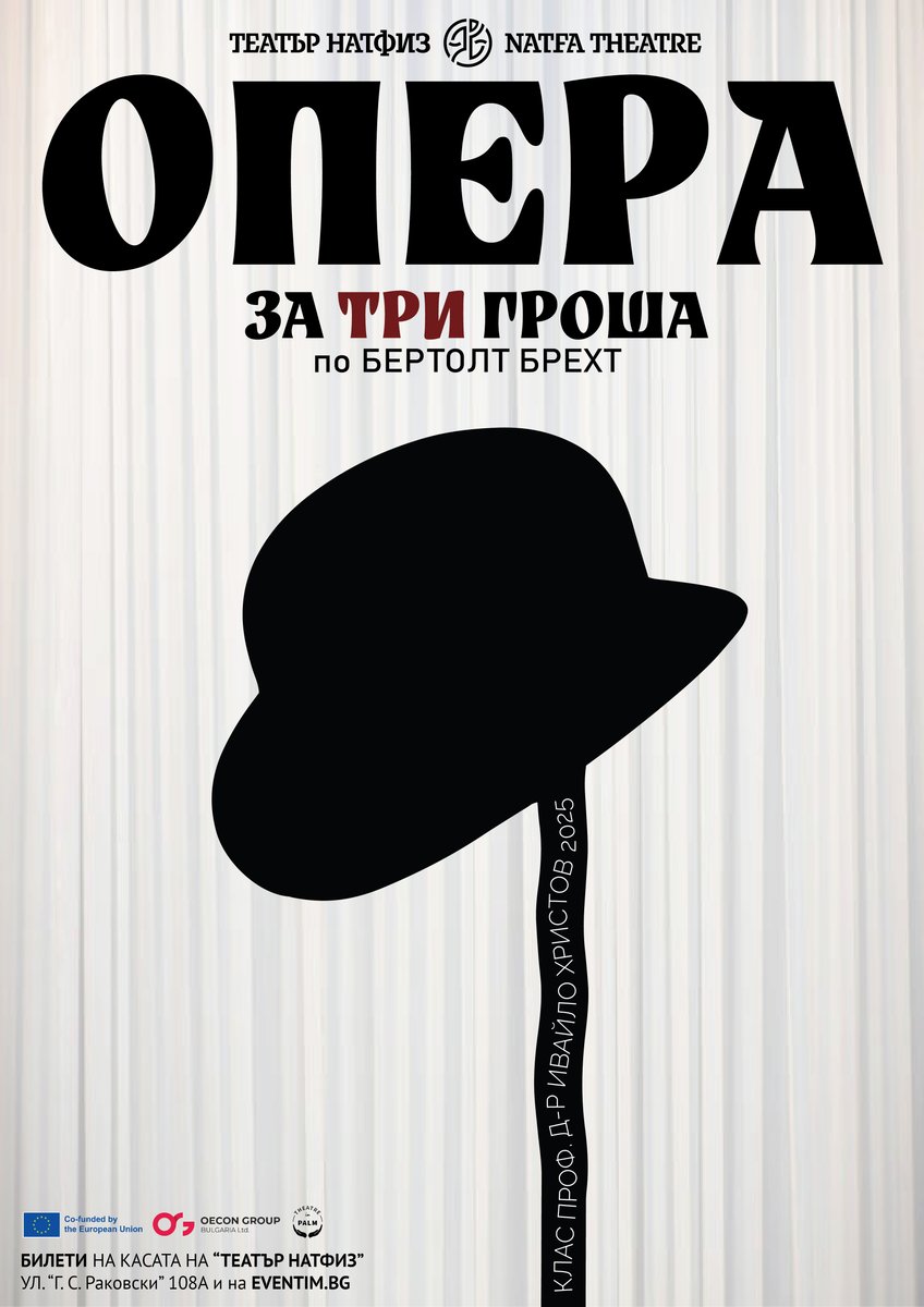 Плакат: Опера за три гроша