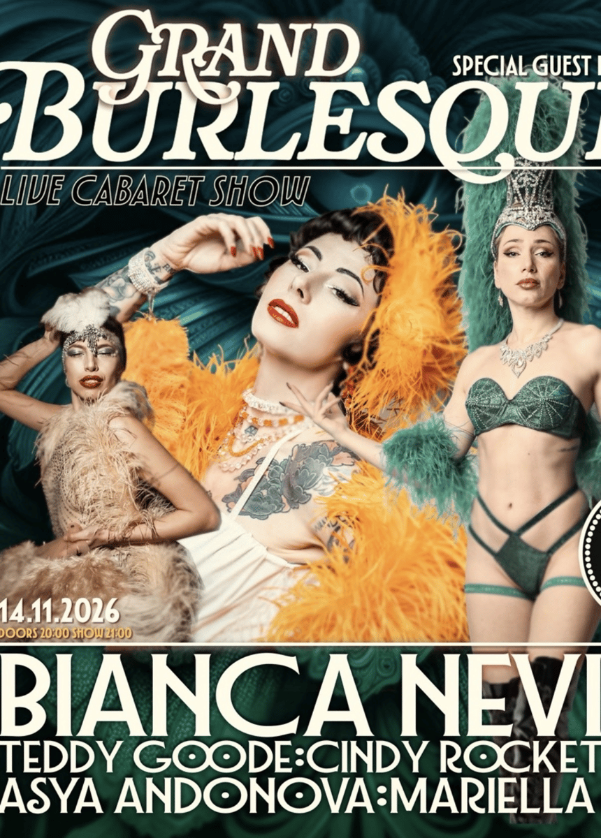 Плакат: The Grand Burlesque Show