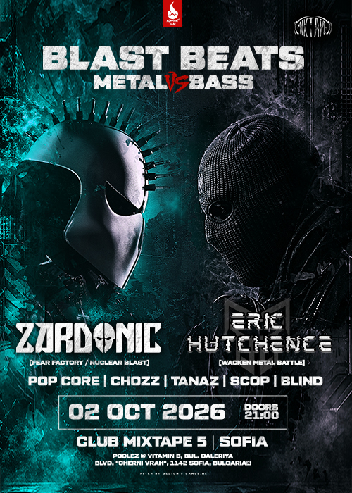 Плакат: Element Clan pres. METAL VS BASS w/ Eric Hutchence & ZARDONIC / Mixtape 5 / 02.10