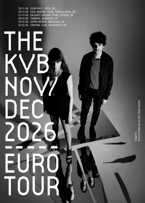 Плакат: The KVB (UK) live at Club Pave
