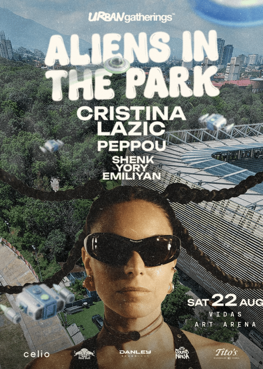 Плакат: Aliens in the Park vol.2 with Cristina Lazic at Vidas Art Arena