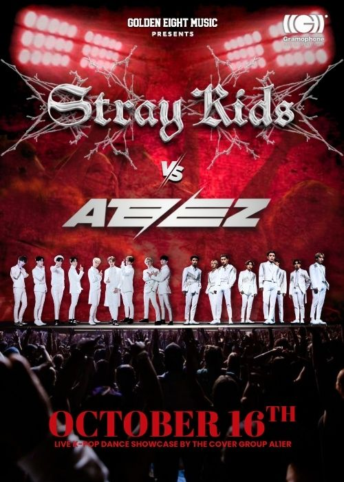 Плакат: STRAY KIDS vs ATEEZ - THE ULTIMATE SHOWDOWN
