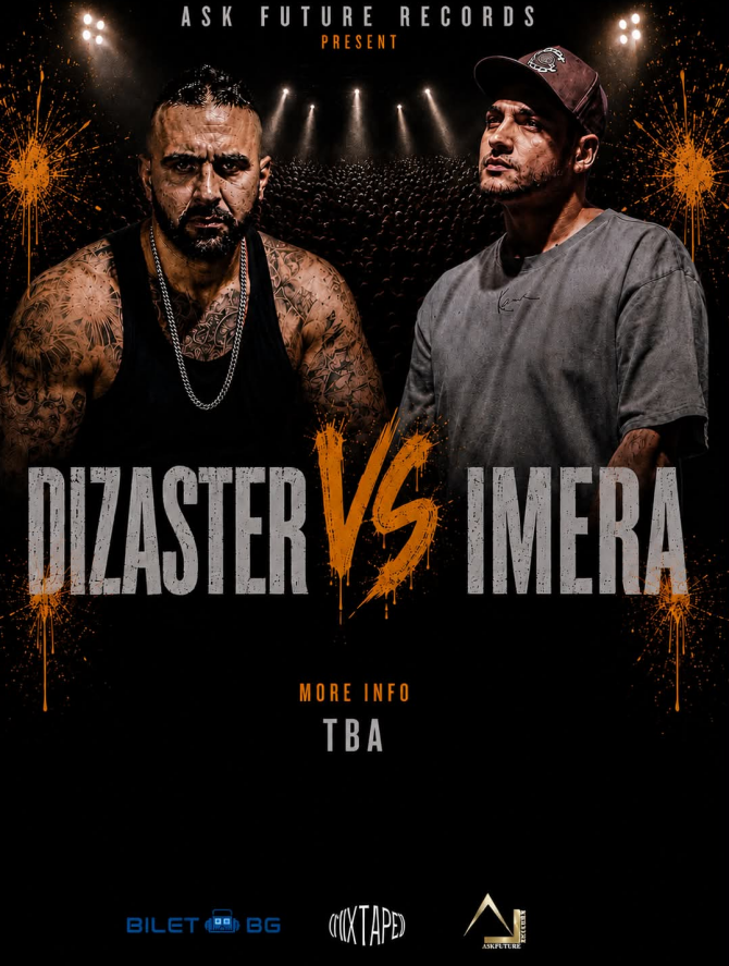 Плакат: IMERA vs DIZASTER