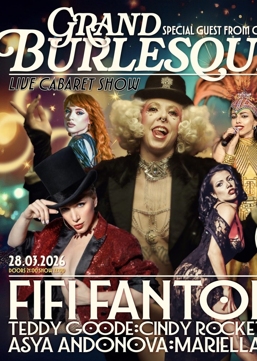 Плакат: The Grand Burlesque Show