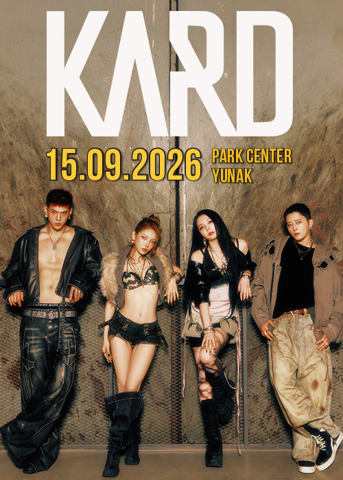 Плакат: KARD Europe Tour 2026
