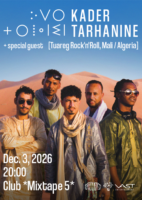 Плакат: Kader Tarhanine Live @ Mixtape 5