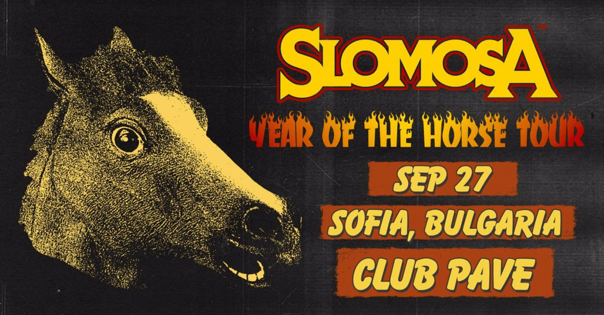 Плакат: Slomosa (NOR) на живо в Club Pave
