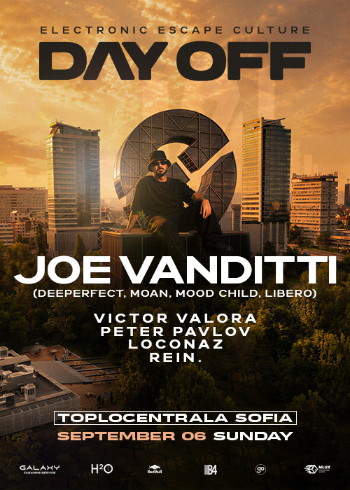 Плакат: DAYOFF #002 w/ Joe Vanditti