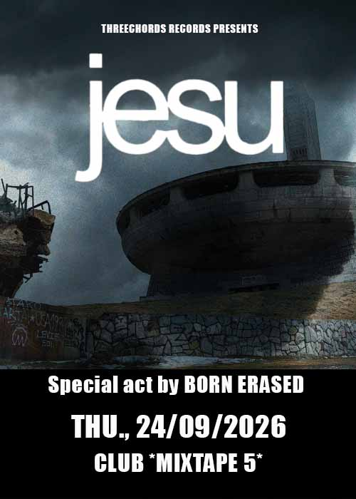 Плакат: JESU Live In Sofia/Threechords