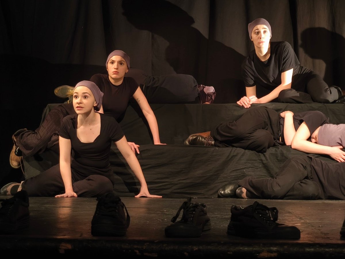 Плакат: ДЕВИЧЕСКИЯТ ОРКЕСТЪР В ОСВИЕНЦИМ (II-ри курс, клас доц. д-р Антон Угринов) (до 14:30) (ТЕАТРАЛЕН МАРАТОН)