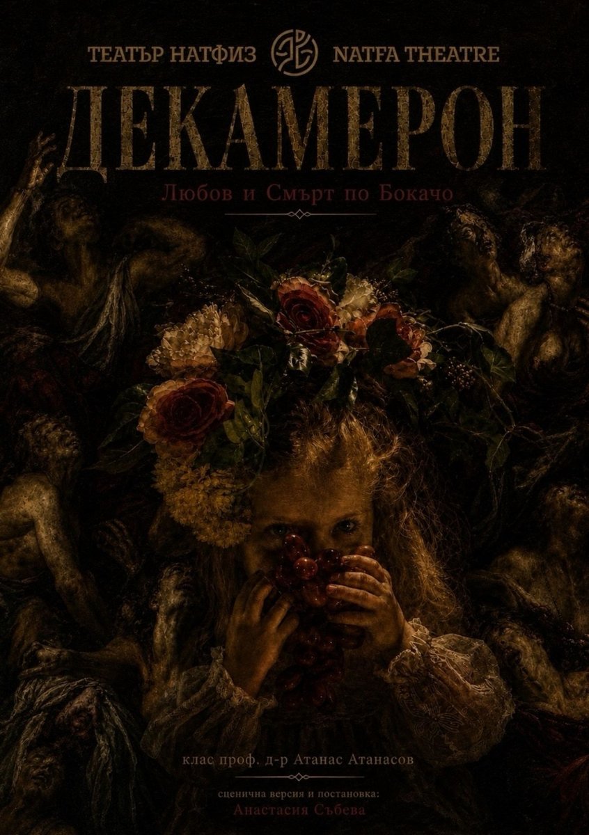 Плакат: Декамерон Любов и Смърт по Бокачо