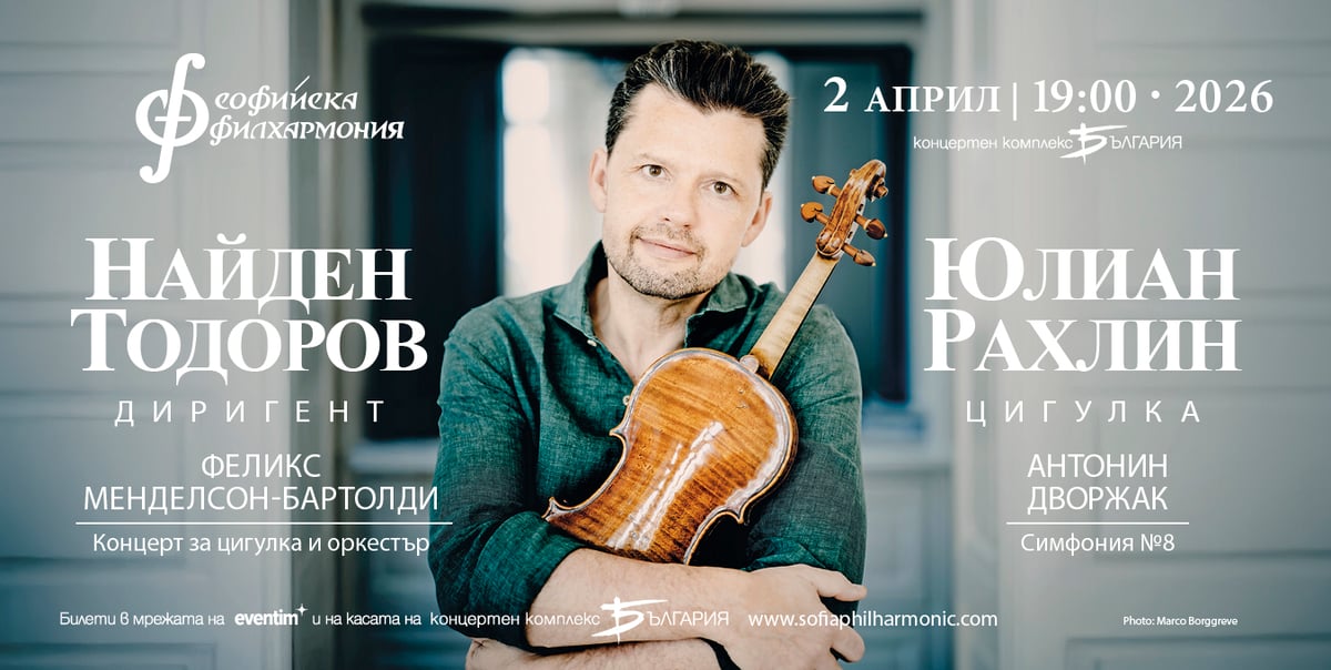 Плакат: Юлиан Рахлин и Найден Тодоров