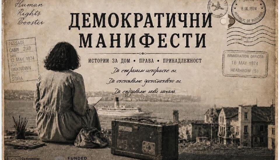 Плакат: „Демократични манифести“