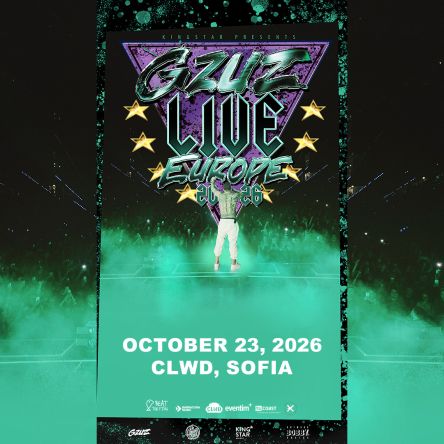Плакат: GZUZ live in Sofia