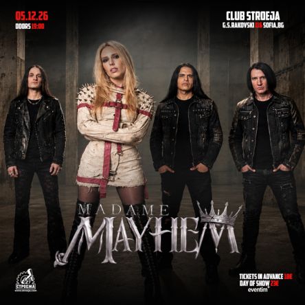 Плакат: Club Stroeja presents: MADAME MAYHEM USA