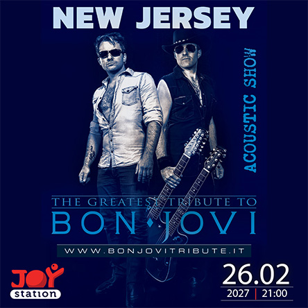 Плакат: New Jersey – Bon Jovi Tribute – ACOUSTIC SHOW