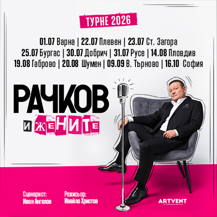 Плакат: Рачков и жените - София