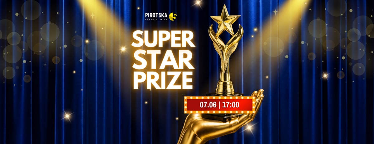 Плакат: SUPER STAR PRIZE - Літній концерт Super Школи