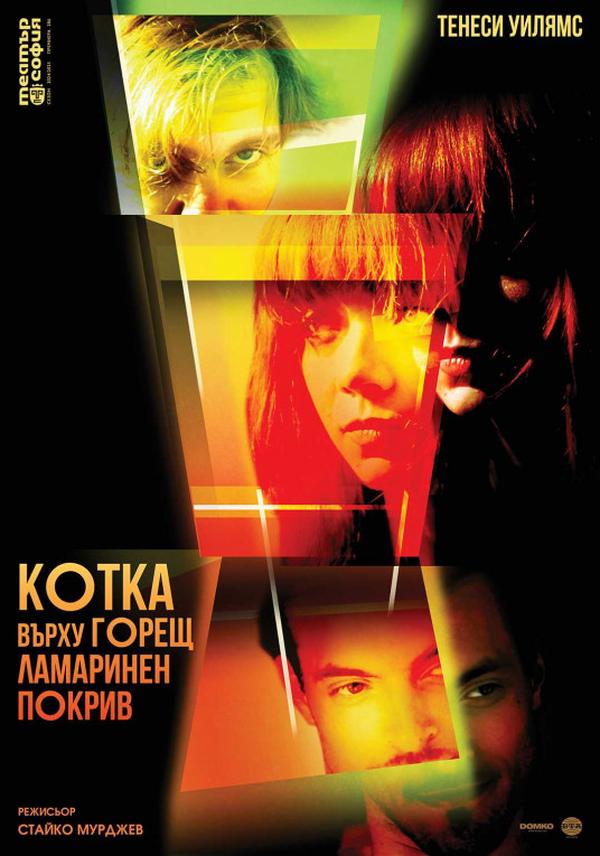 Плакат: КОТКА ВЪРХУ ГОРЕЩ ЛАМАРИНЕН ПОКРИВ
