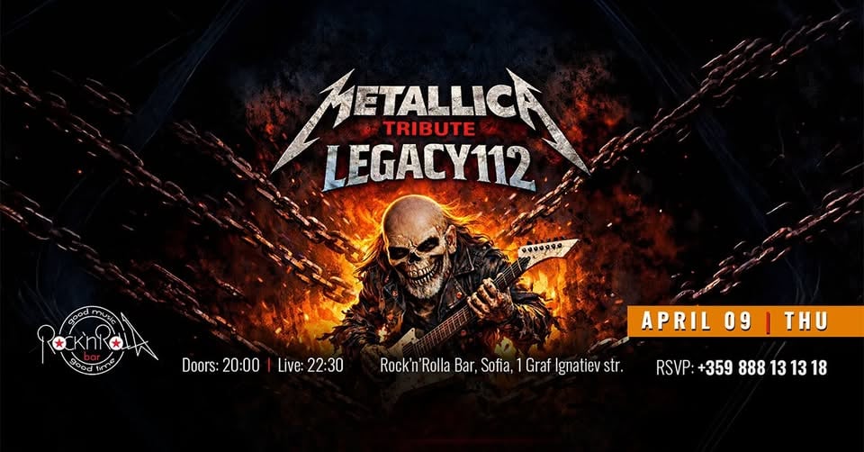 Плакат: Legacy 112 - Metallica Tribute
