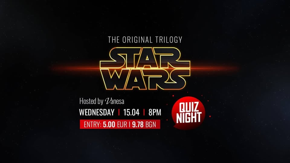 Плакат: STAR WARS - Quiz Night
